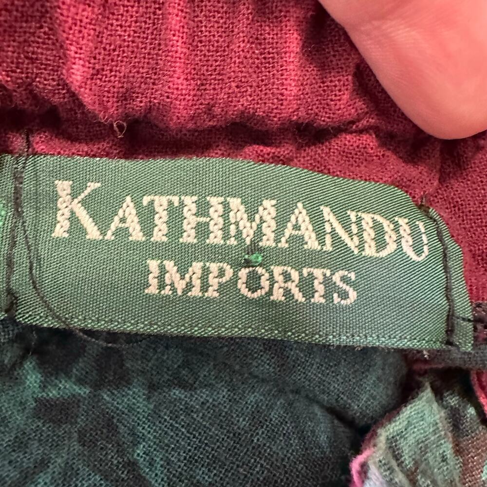 Kathmandu Patchwork Romper Harem Overalls One Siz… - image 2